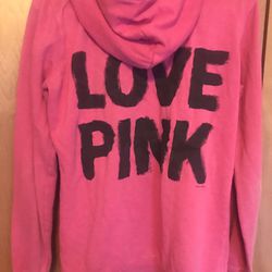 VS Pink Victoria Secret Pink Hoodie Zip Sweatshirt Jacket Thumbnail
