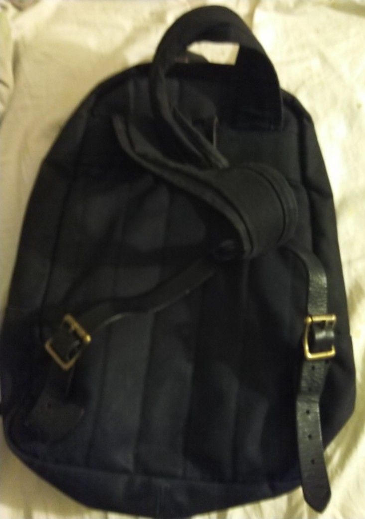 Filson Tin Cloth Dark Blue Backpack