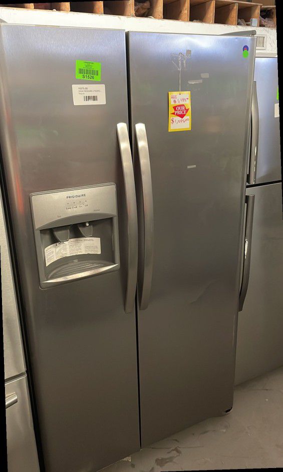 FRIGIDAIRE LFSSTF 25.5-cu ft Side-by-Side Refrigerator 6HA