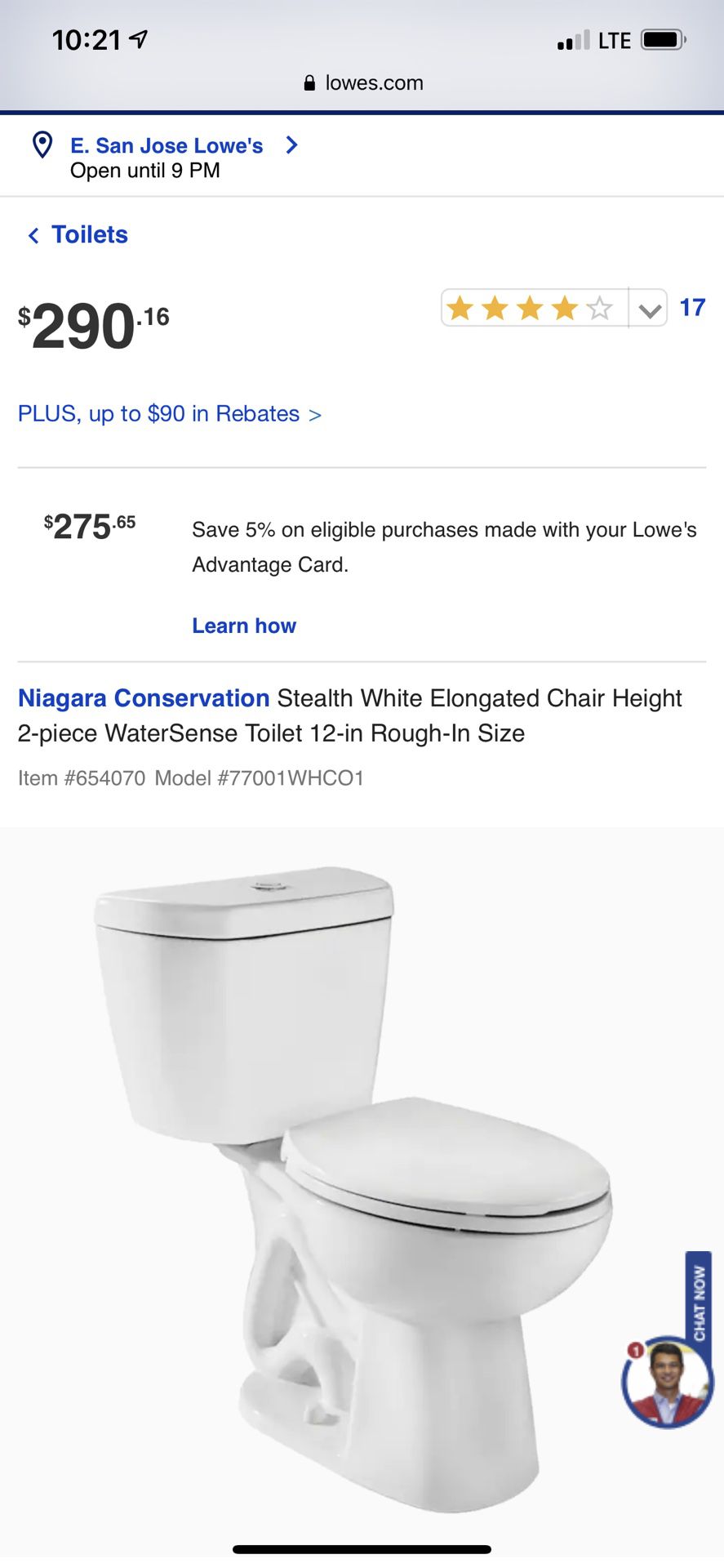 Niagara Stealth Toilets