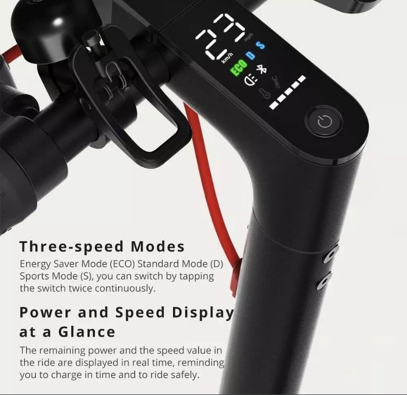 Xiaomi Mijia Electric Scooter Adult, IP65 Portable Folding, 8.5 tire 350 W