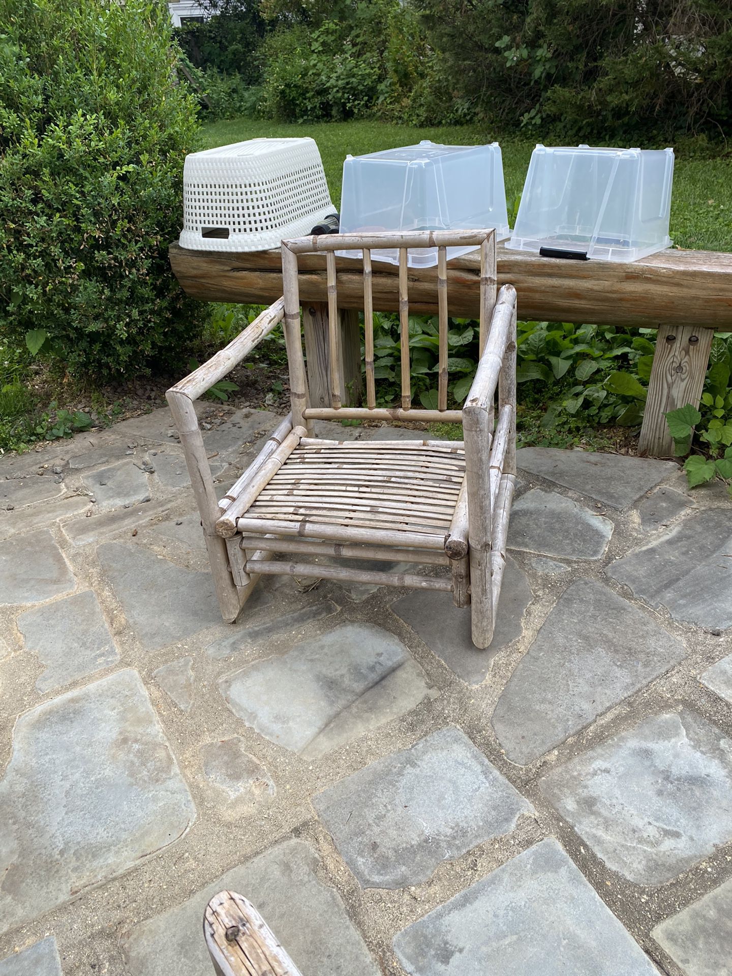 Bamboo Outdoor Furniture Set 