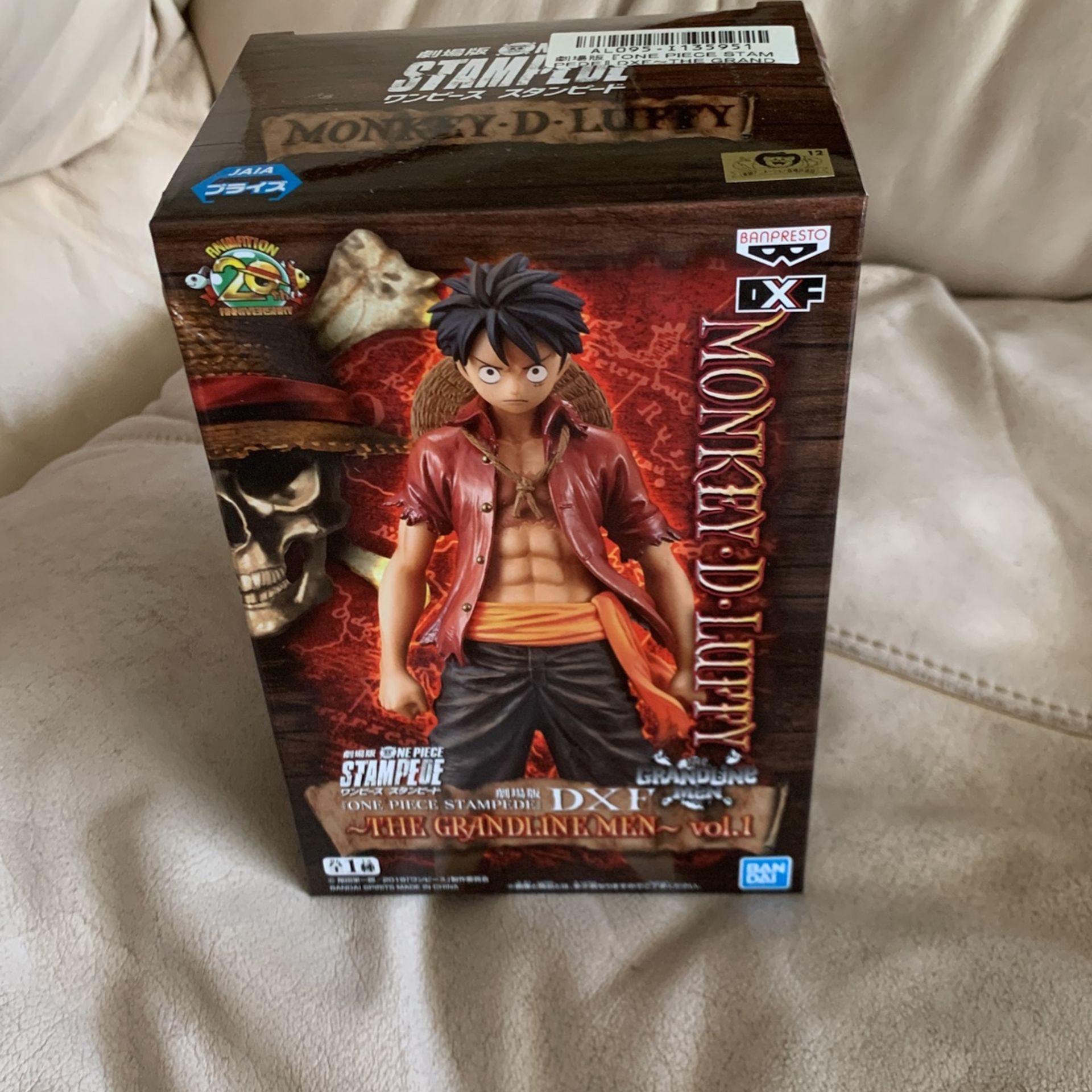 One piece! Monkey D Luffy 20th Anniversary