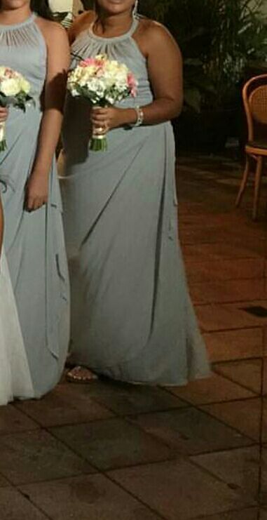 Davids bridal bridesmaid dress.