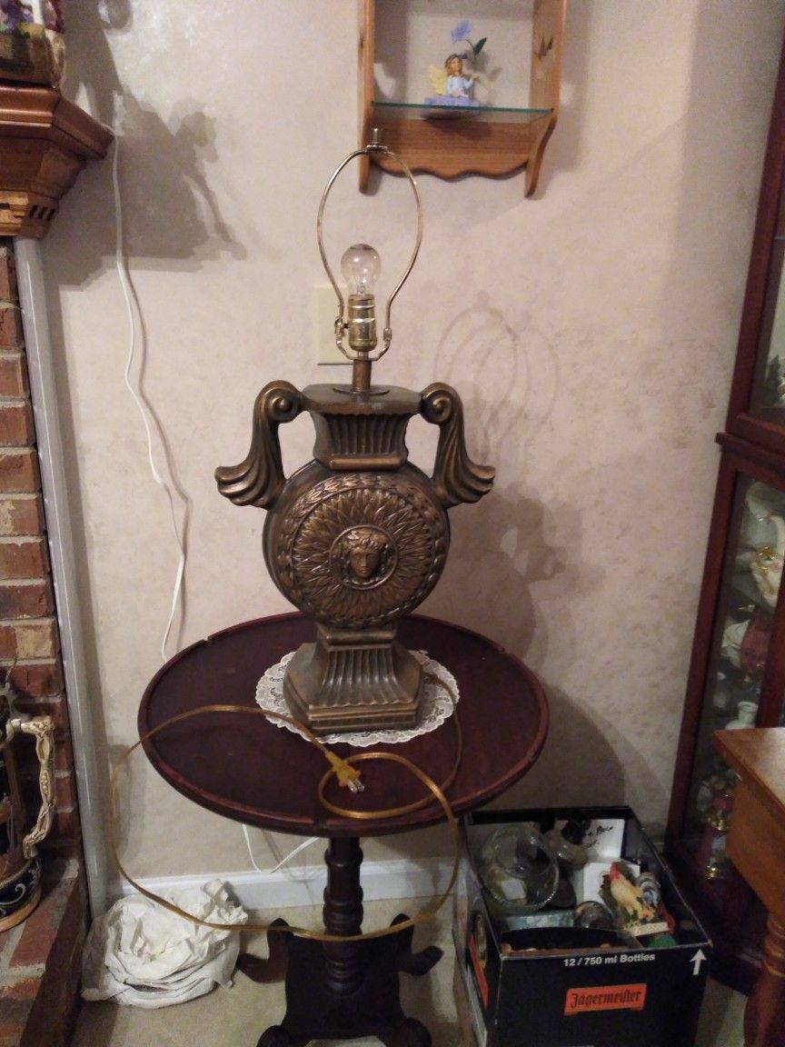 Vintage Solid Steel Lamps