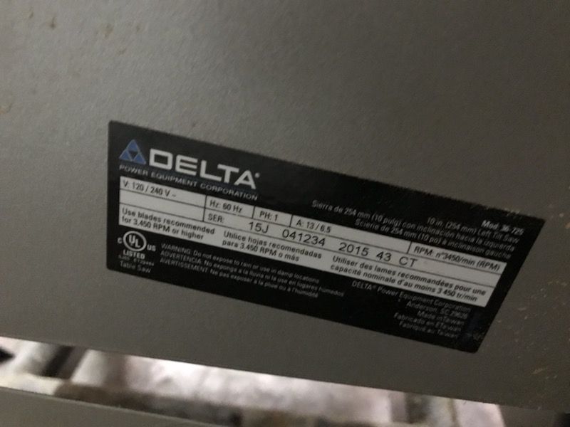 delta unisaw serial number lookup delta unisaw serial number lookup