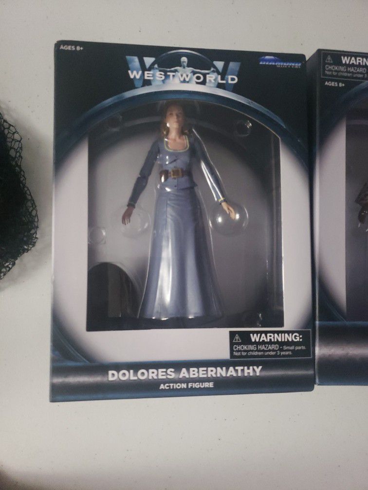 Set Of 4 Westworld Action Figures Collection New 