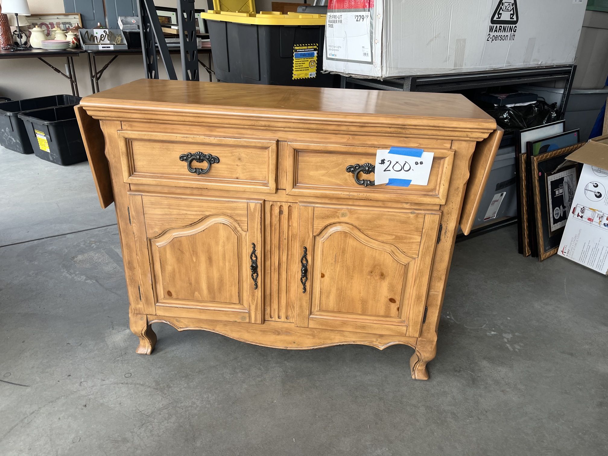 Wooden Hutch/Table