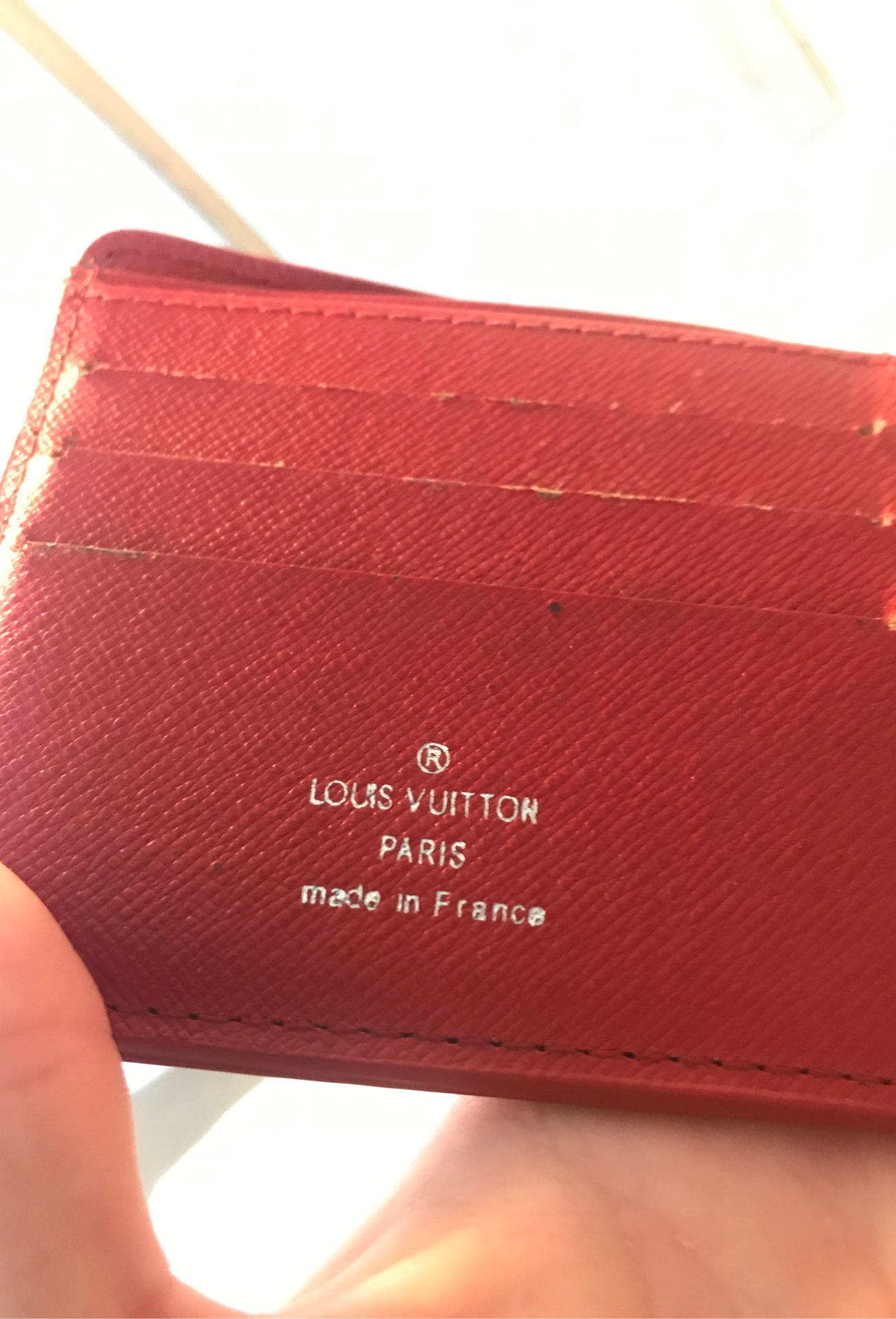 Supreme x LV Wallet