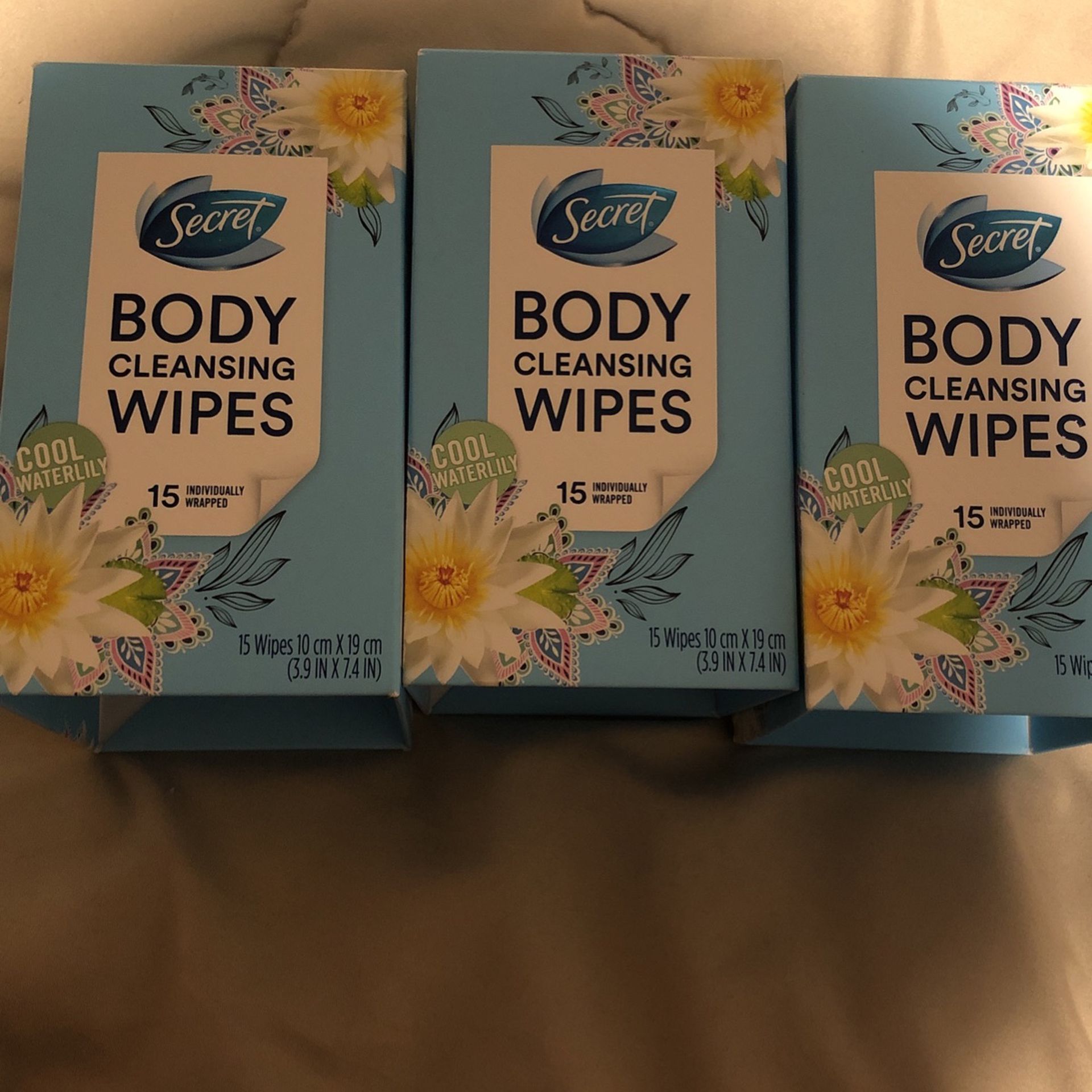 3 Secret Body Cleansing Wipes