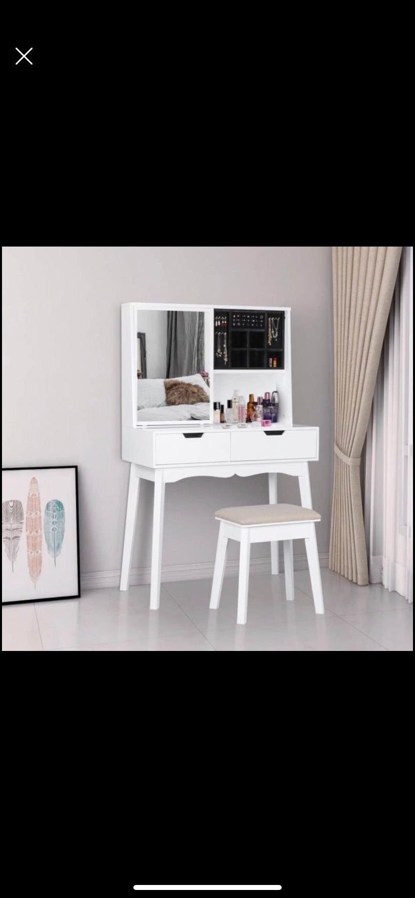 White Vanity
