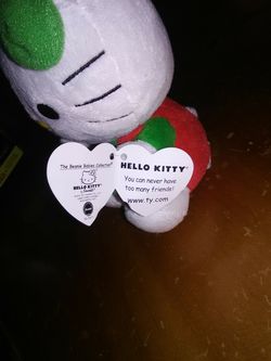 Hello Kitty Beanie Baby Thumbnail