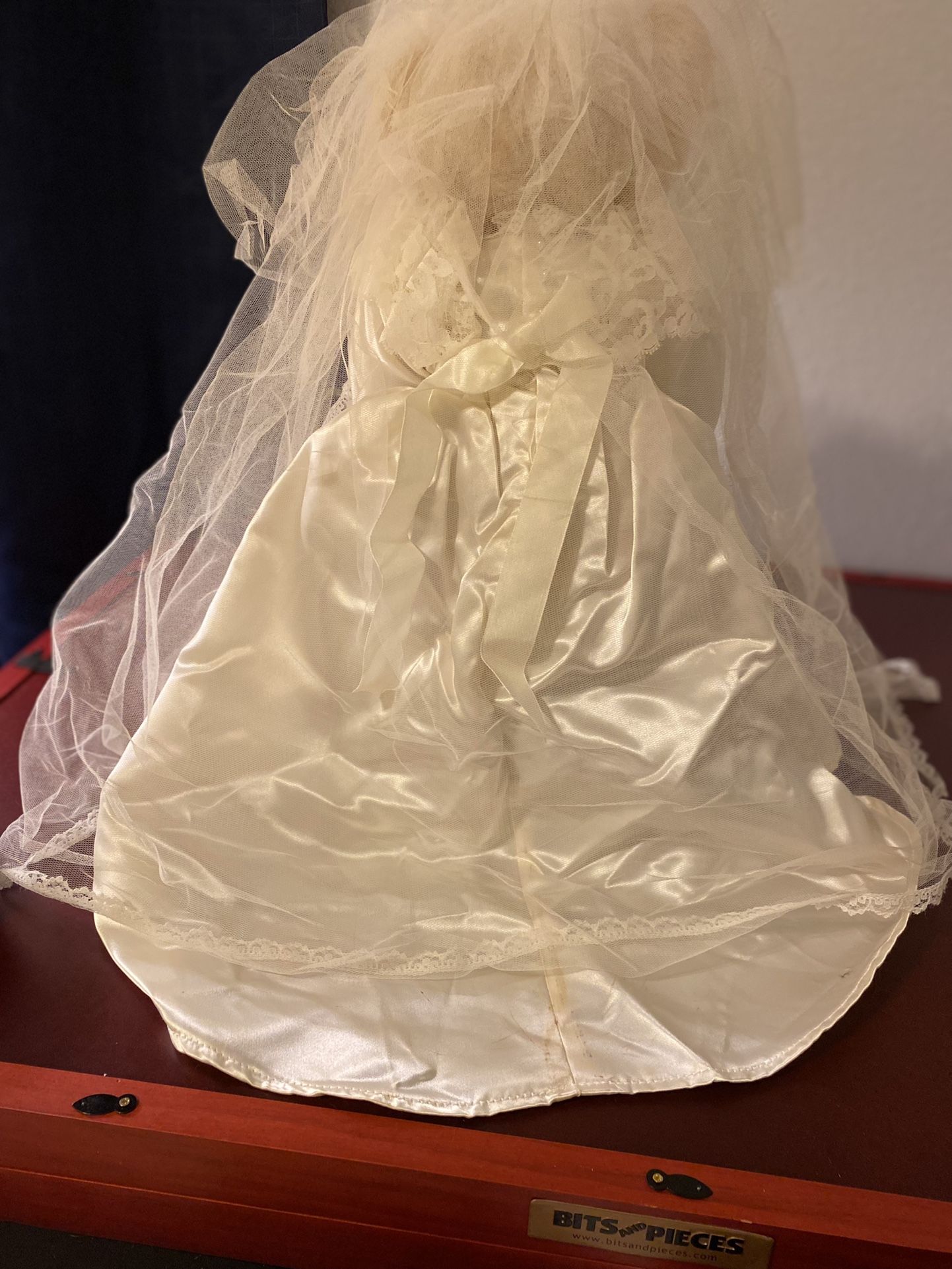 Franklin Mint Edwina Wedding Bridal Bear