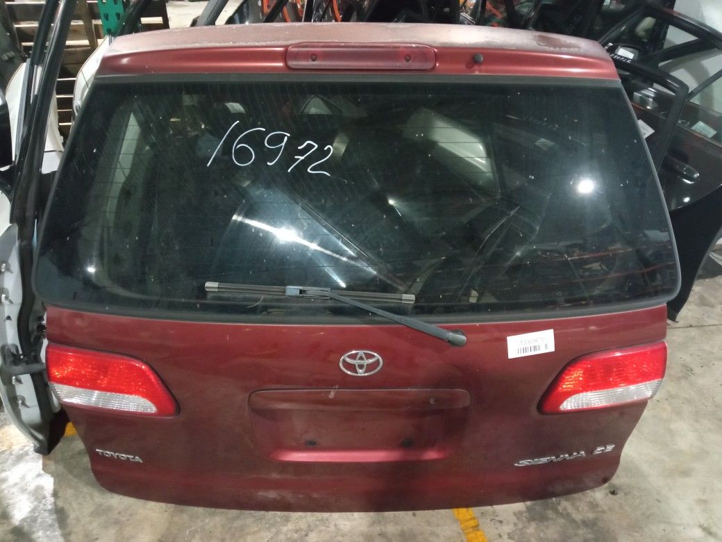 Trunk Lid For 2001 Toyota Sienna Stock 16972