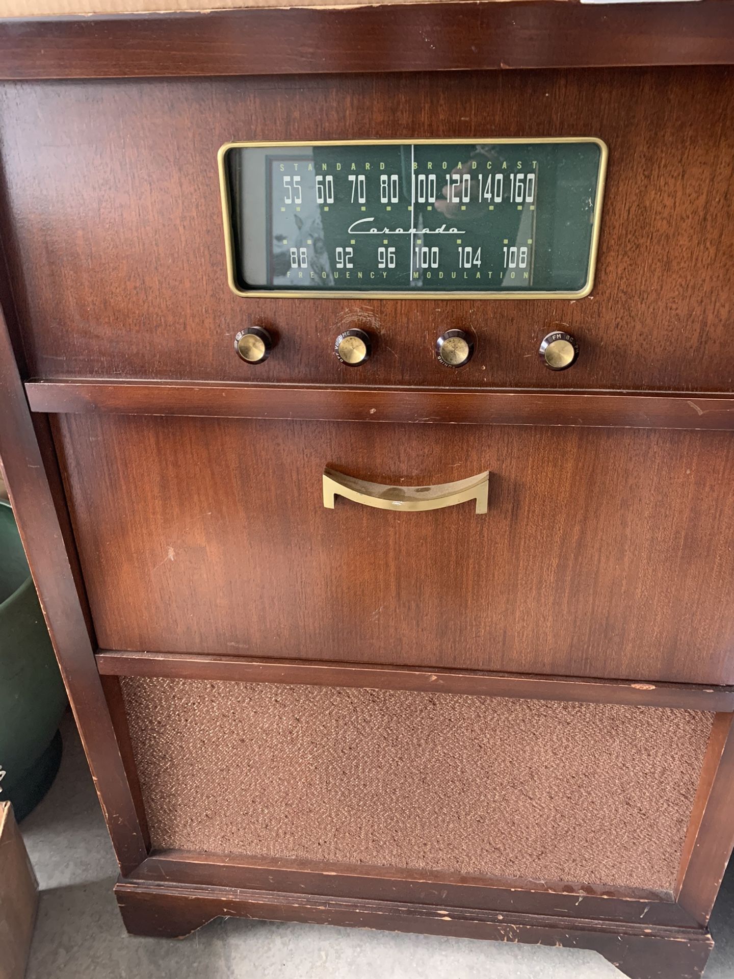Vintage Radio Record Player