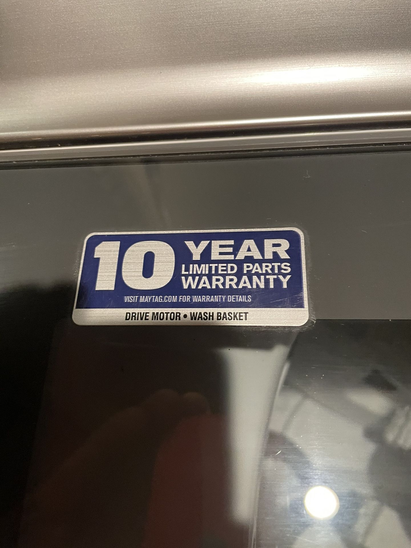 New Maytag Washing Machine