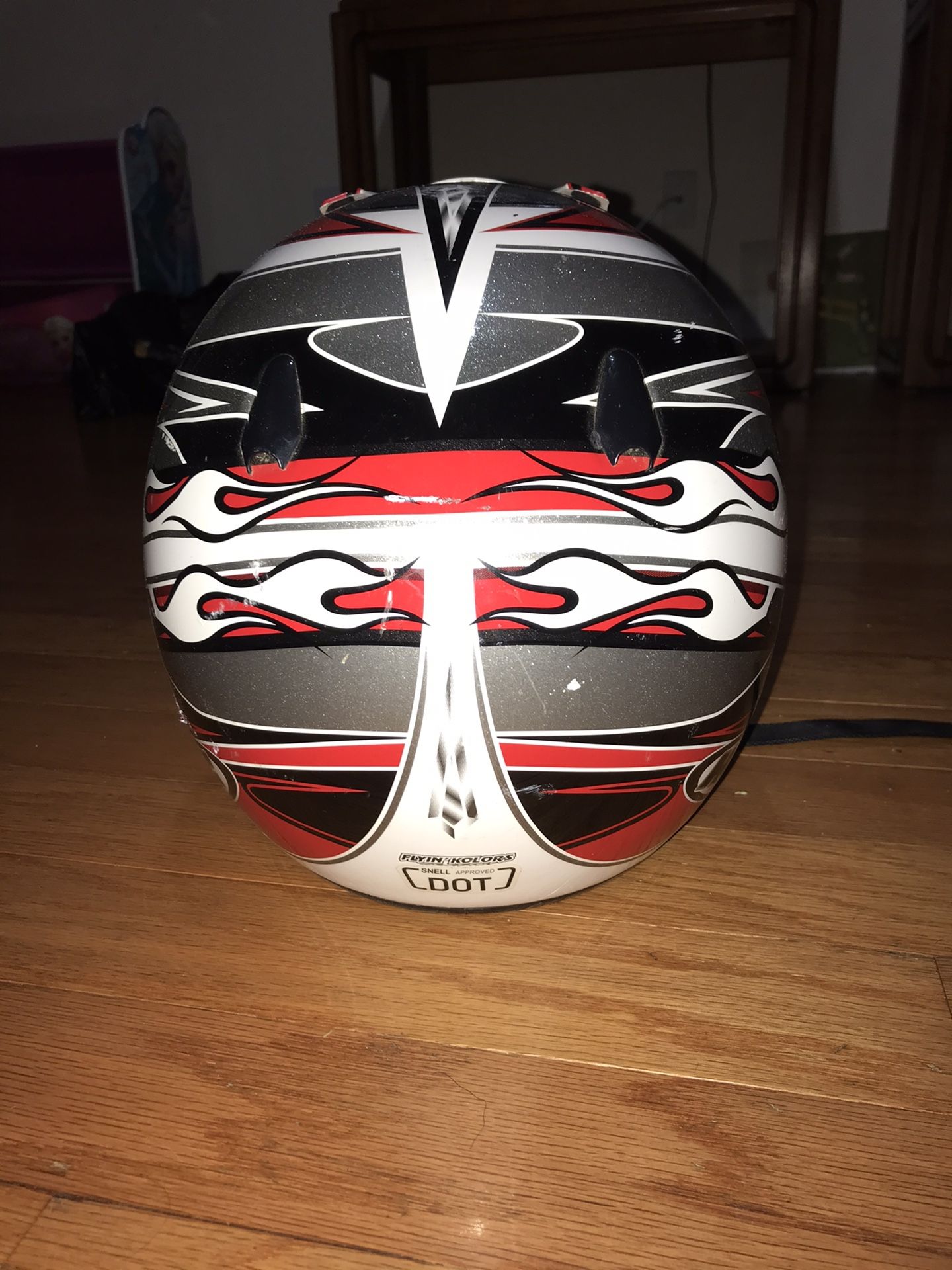 Dirt bike helmet