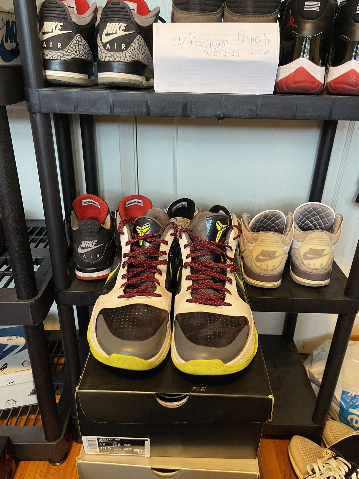 Nike Kobe 5 V Protro Chaos Size 12