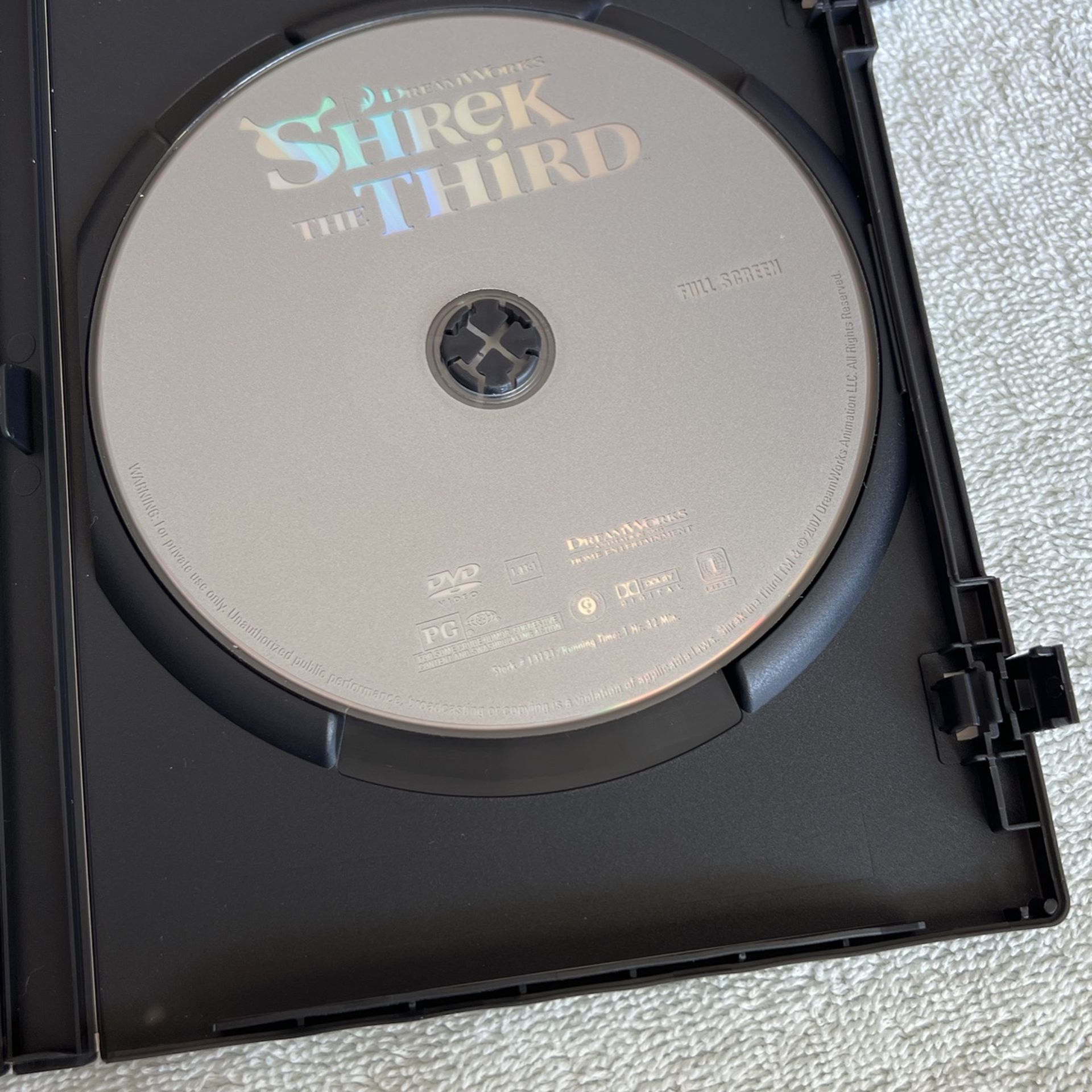 Shrek the Third DVD