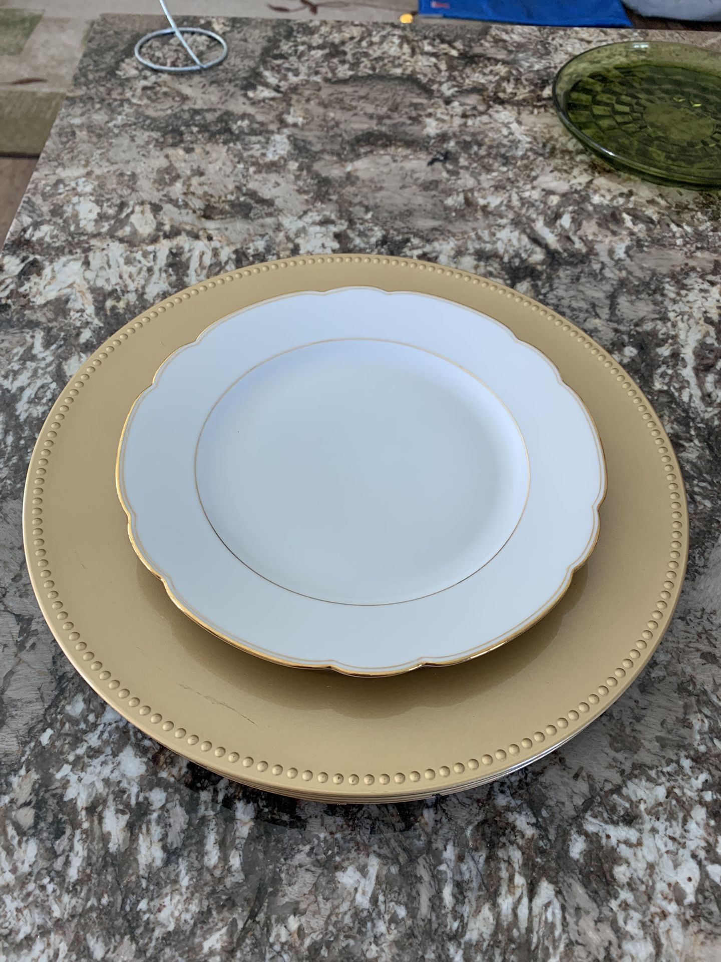 Gold Charger Plates