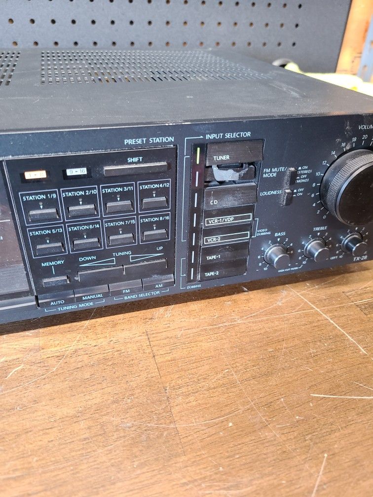 Vintage Onkyo TX-28 Quartz Synthesized Tuner Amplifier Receiver