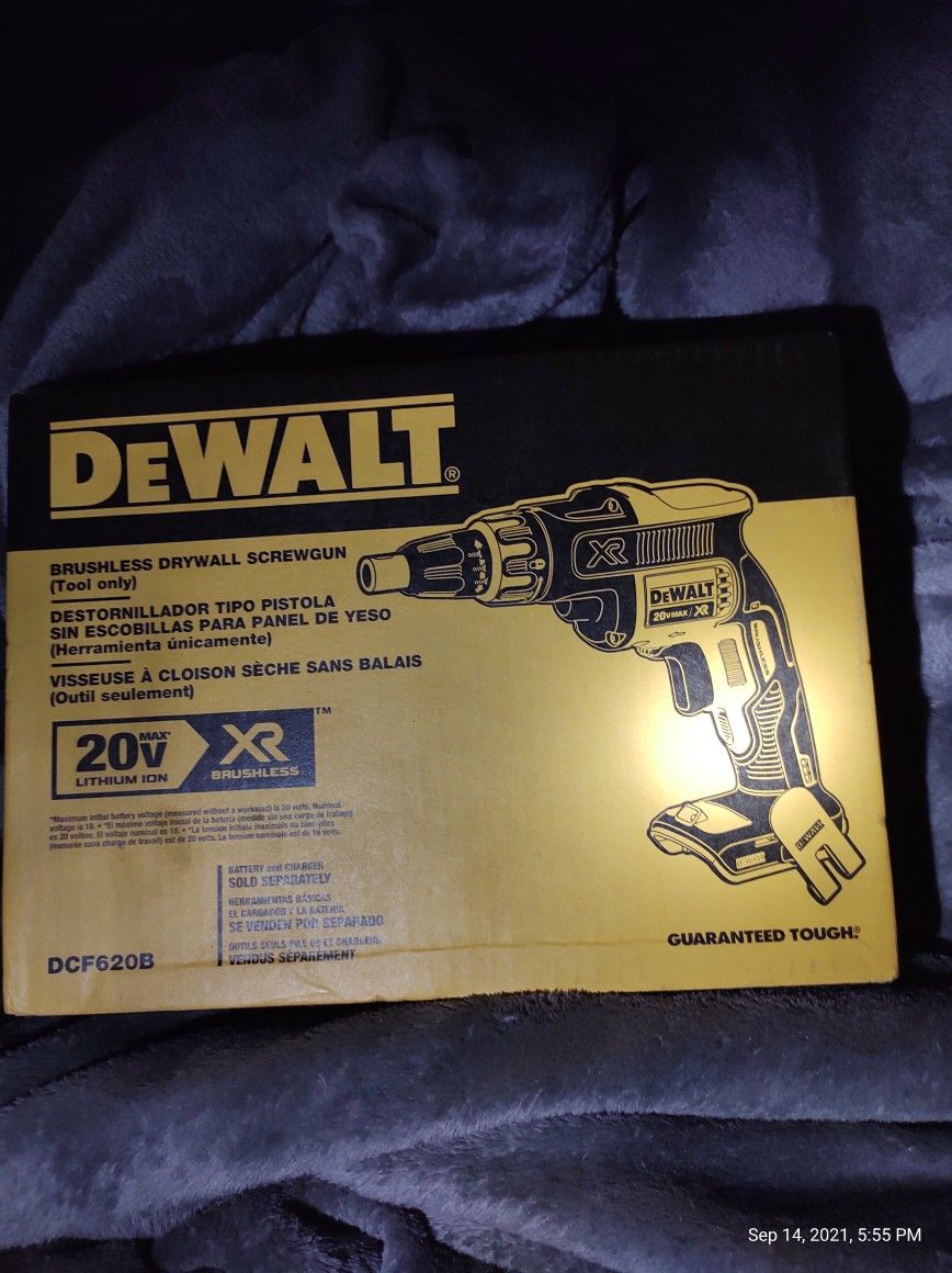DeWalt Brushless Drywall Screw Gun 20v Tool Only