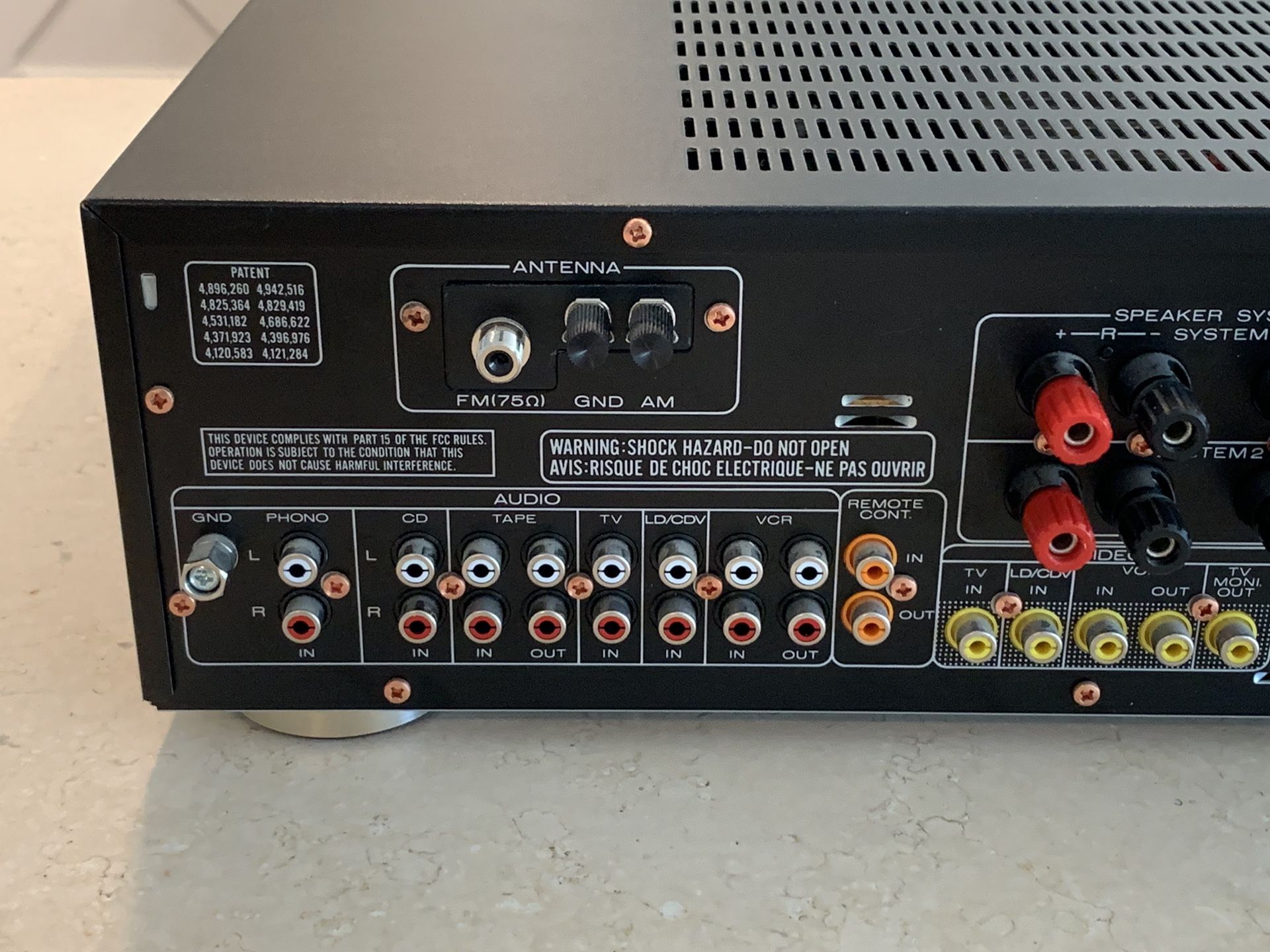 Marantz Sr-63 AVStereo Receiver with remote tested