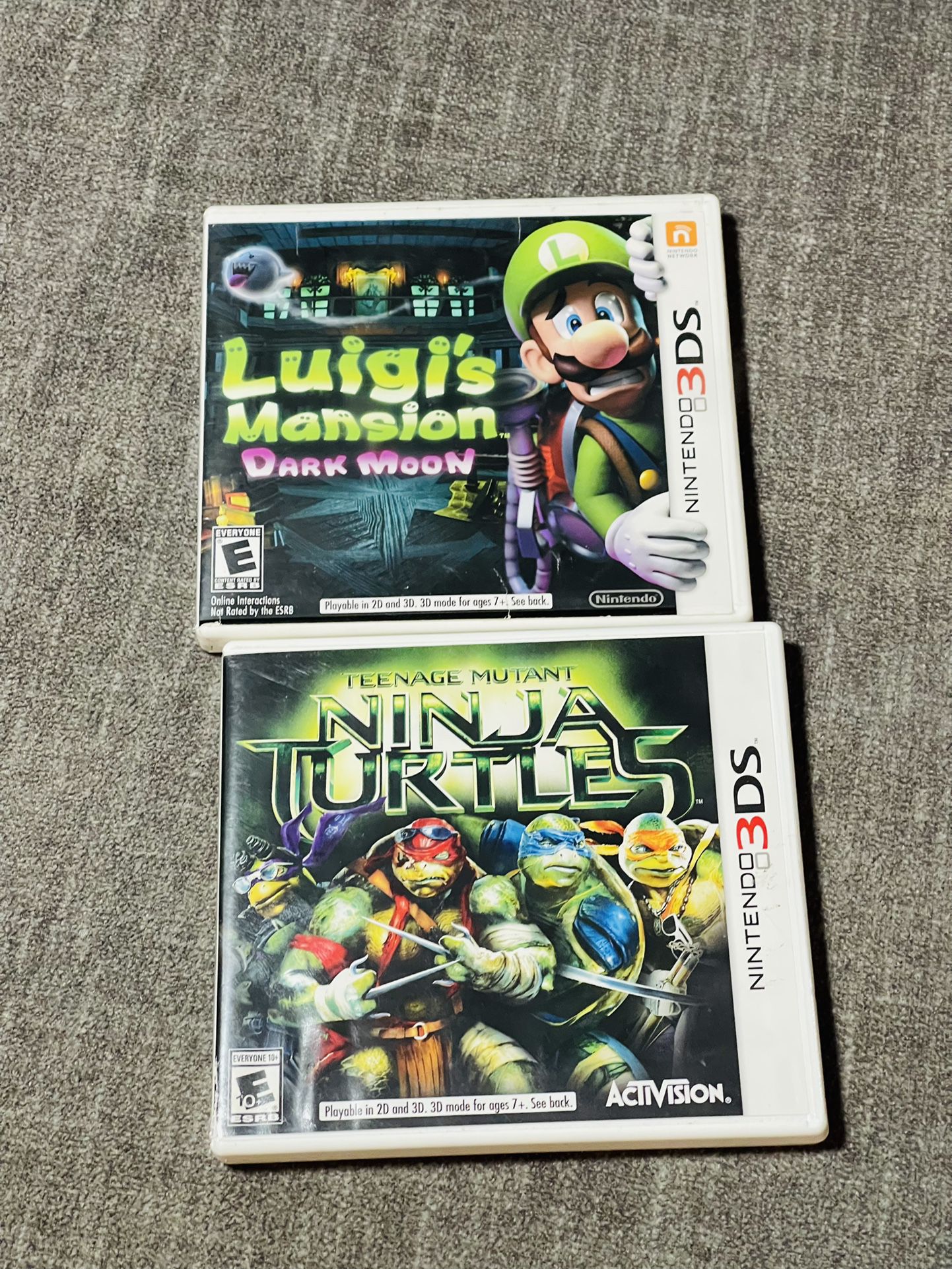 Nintendo 3DS game case’s 