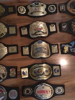 Wwe Jakks Pacific Championship Belts For Sale In Kernersville Nc Offerup