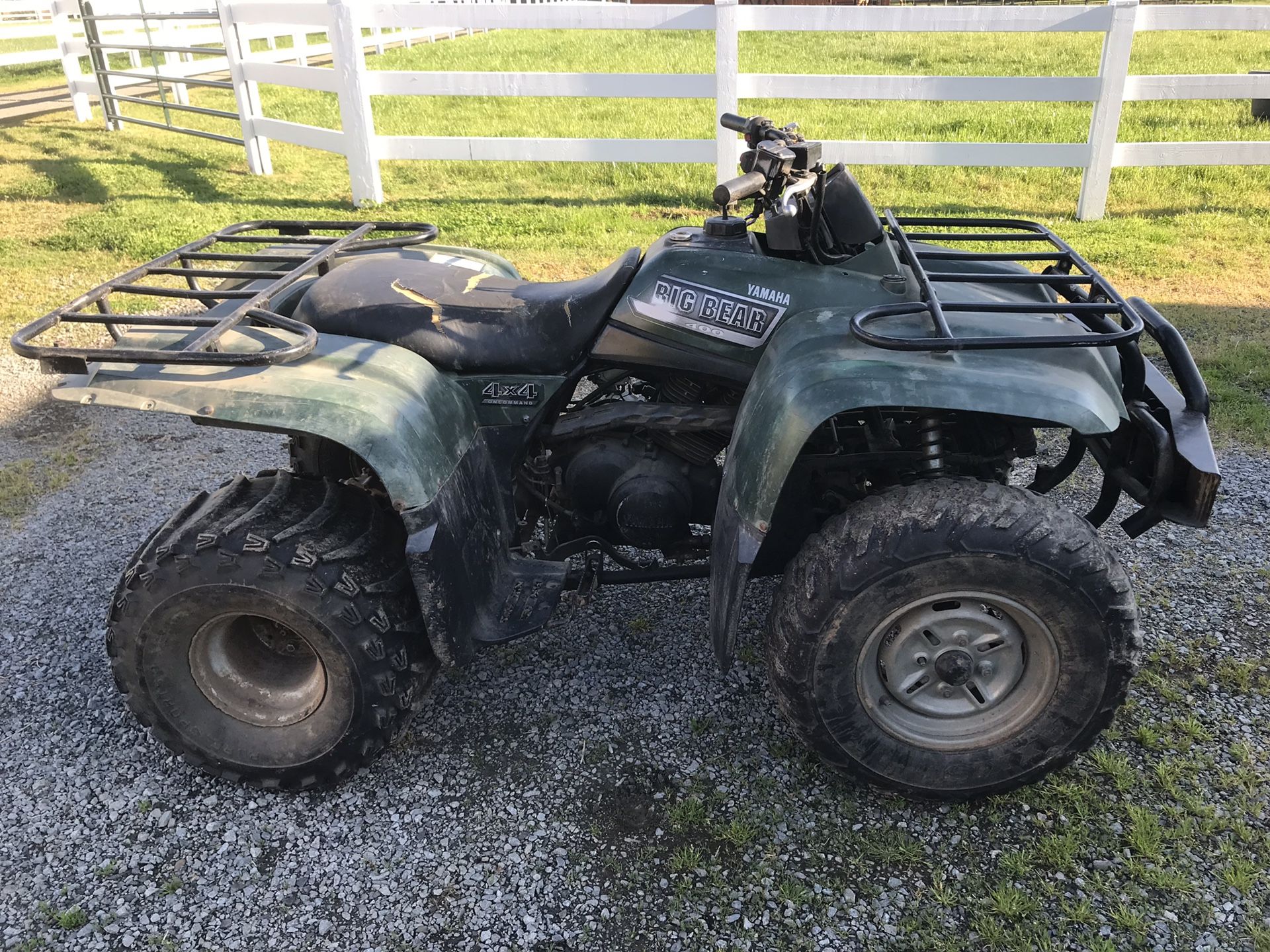 2002 Yamaha big bear 400 4x4 ATV for Sale in Brush Prairie, WA - OfferUp