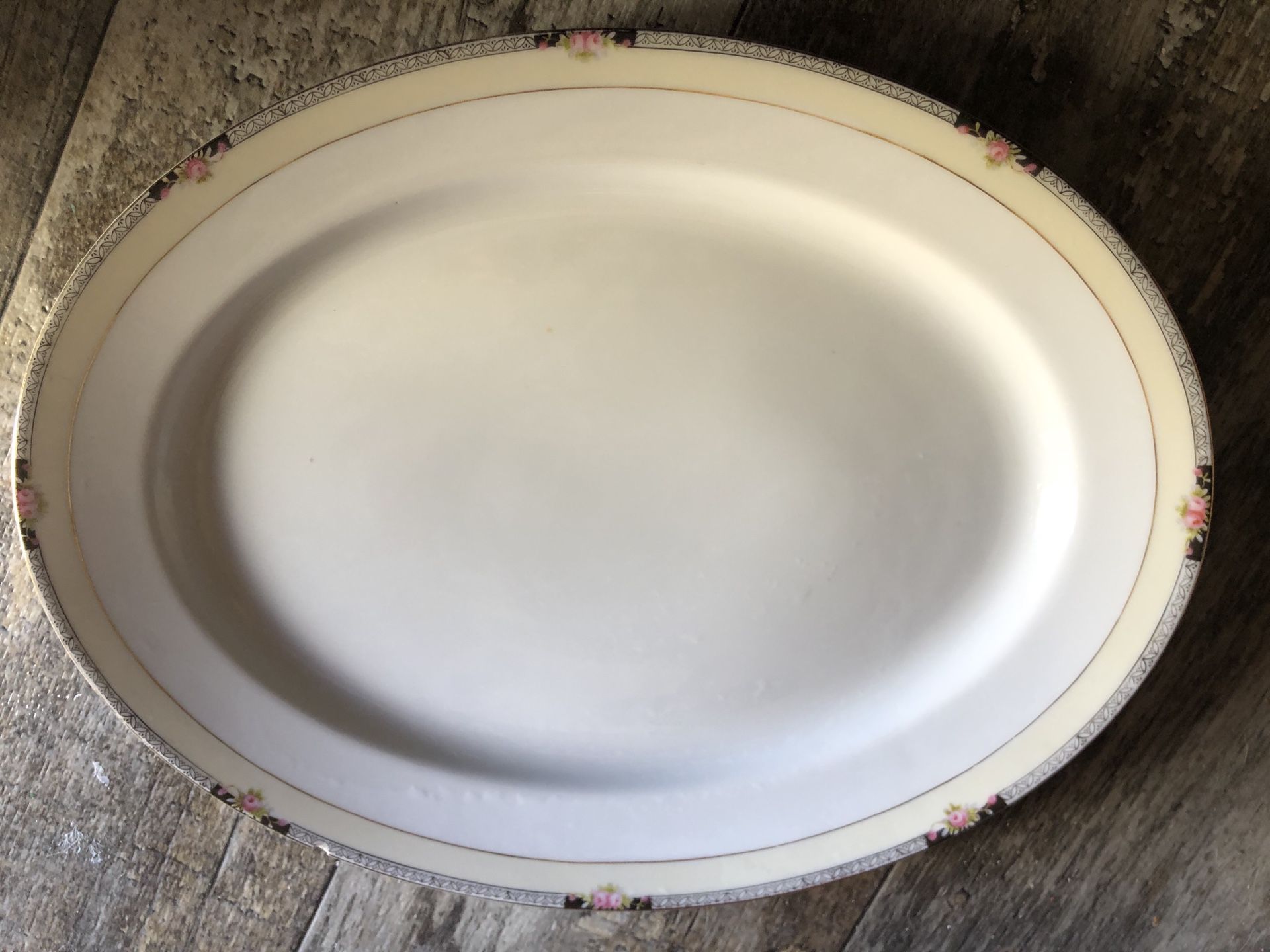 Vintage Noritake china serving platter