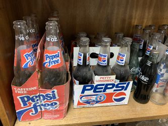 Thousands Of Collectible Bottles And Glass At Local Vintage And Antique Store! Coca-Cola Pepsi Dairy And More Thumbnail