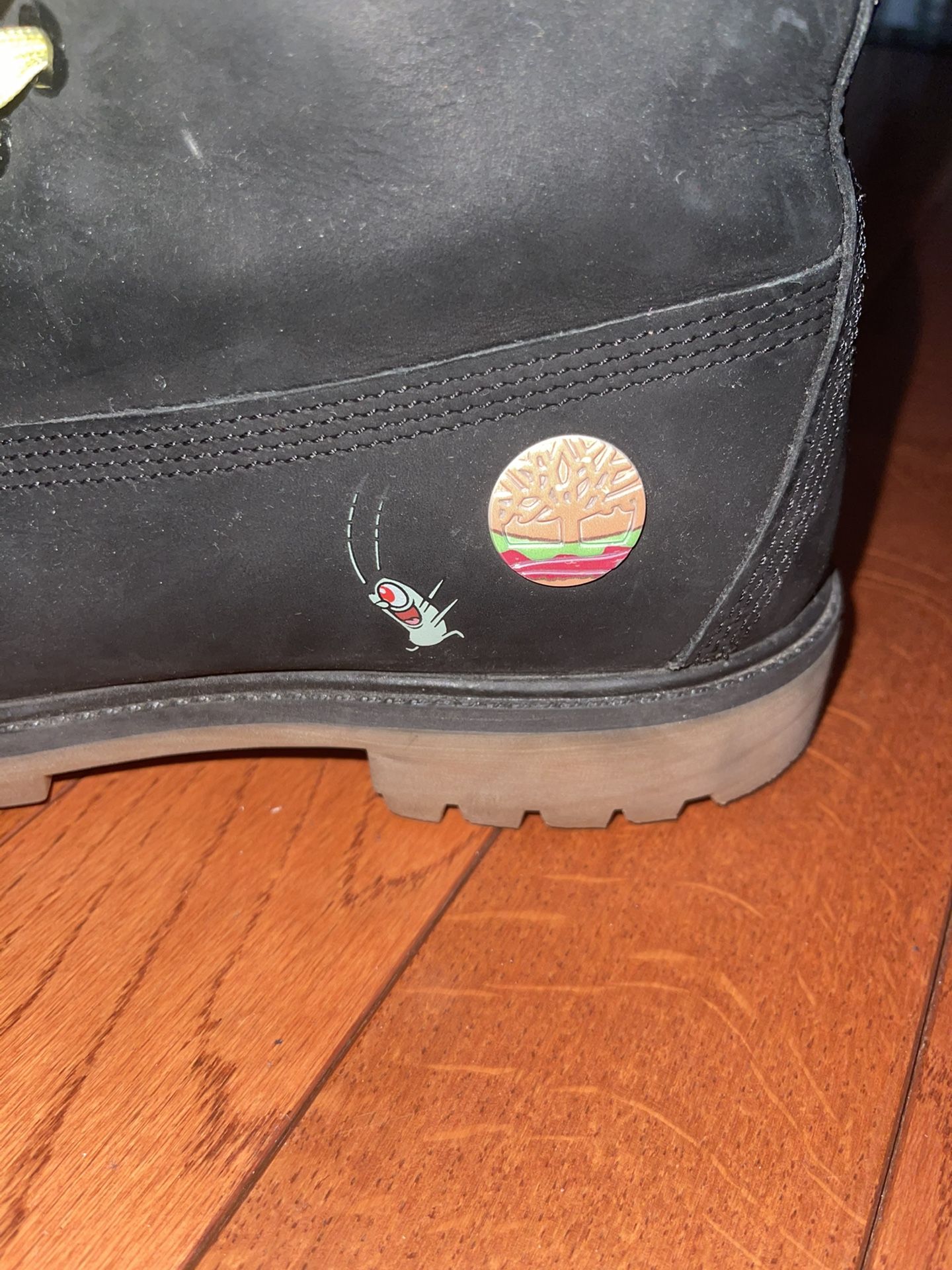 Spongebob Timberlands Size 10