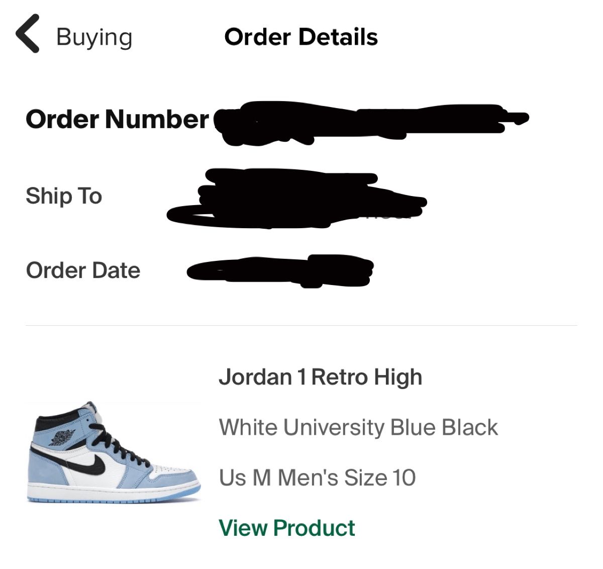 Jordan 1 High University Blue