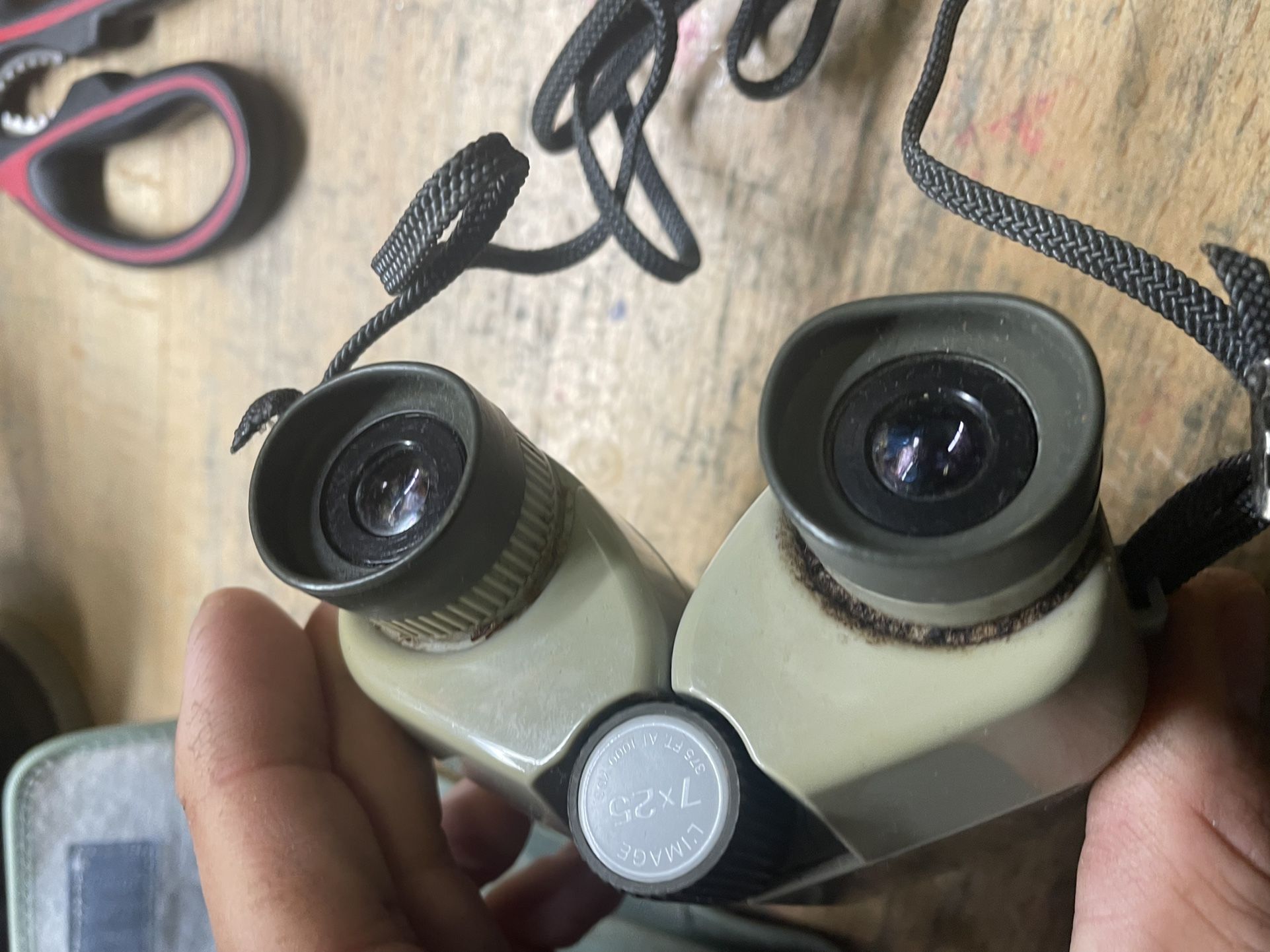 Vintage binocular by L ‘image With bag