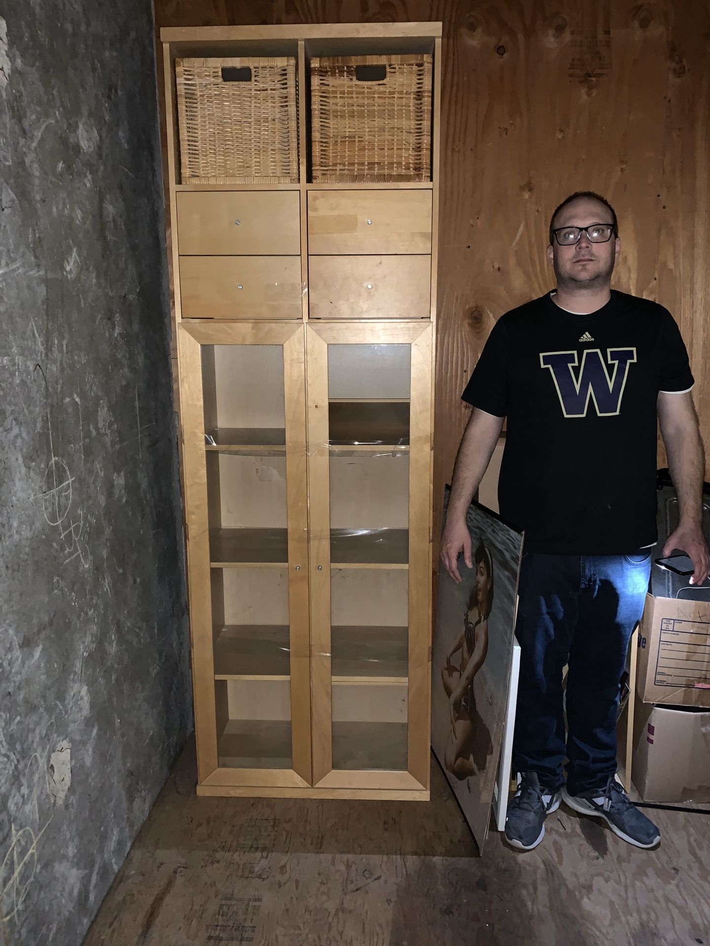 Cabinets , and Shelves great condition must get rid of