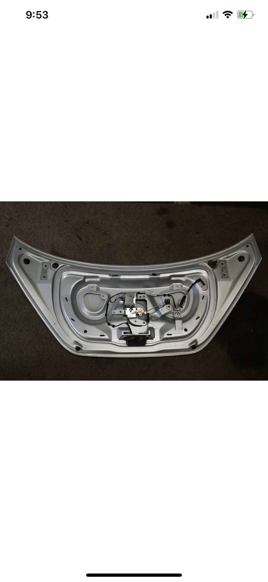 2003 2010 VOLKSWAGEN BEETLE CONVERTIBLE REAR TRUNK LID GATE OEM