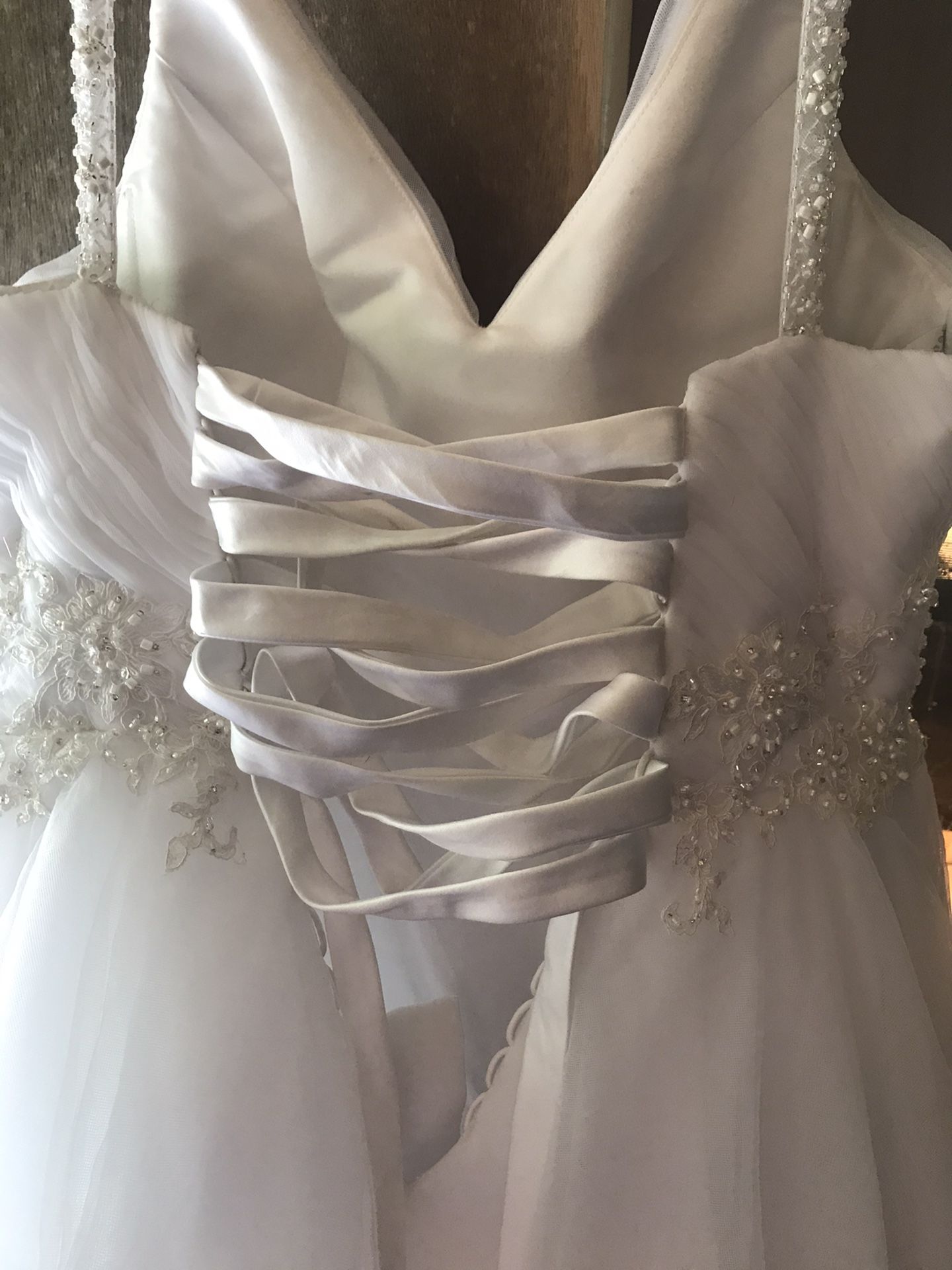 Beautiful Princess Wedding Dress With Jacket And Vail