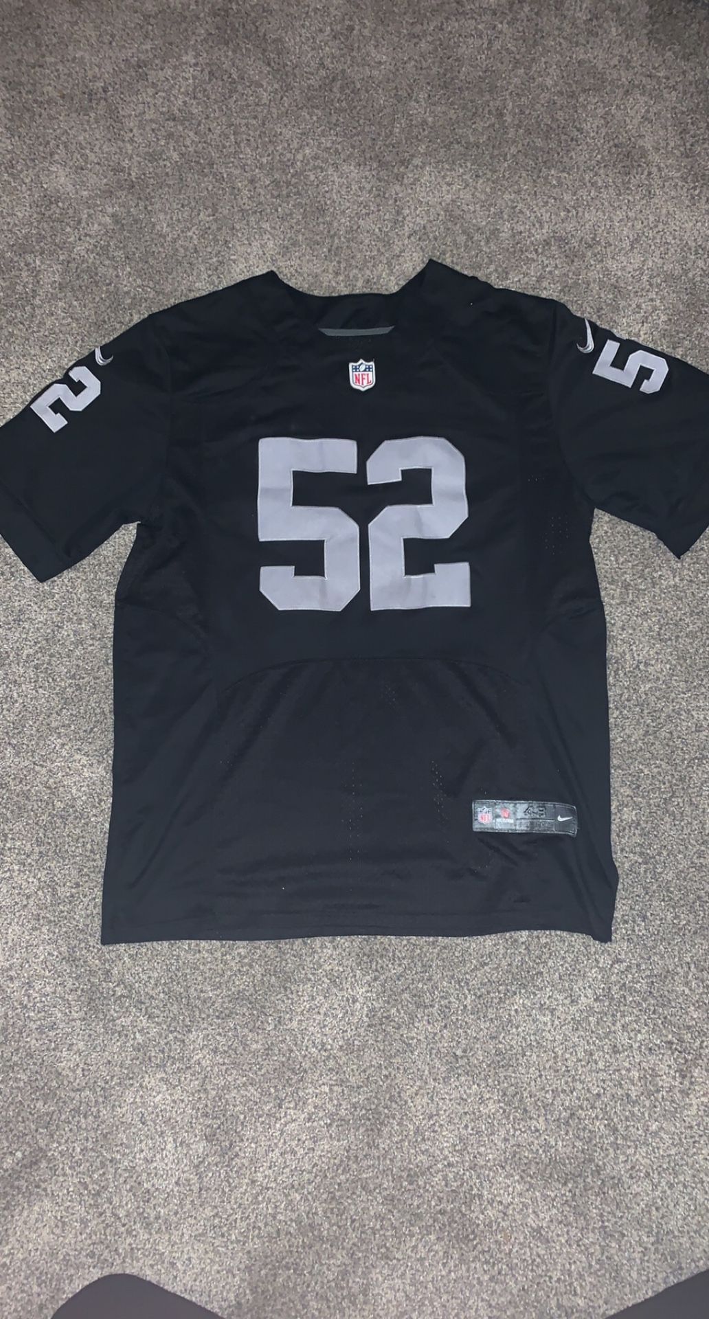 Raiders Jersey Size 48 XL