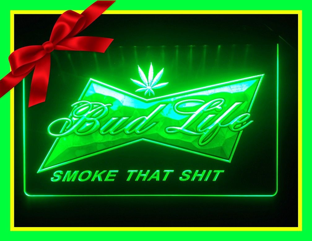NEW 3D HARLEY DAVIDSON (+Others) 8"x 12" EDGE LIT SIGN• MAN CAVE. BAR. GARAGE. LIGHT! NEON LIKE GLOW