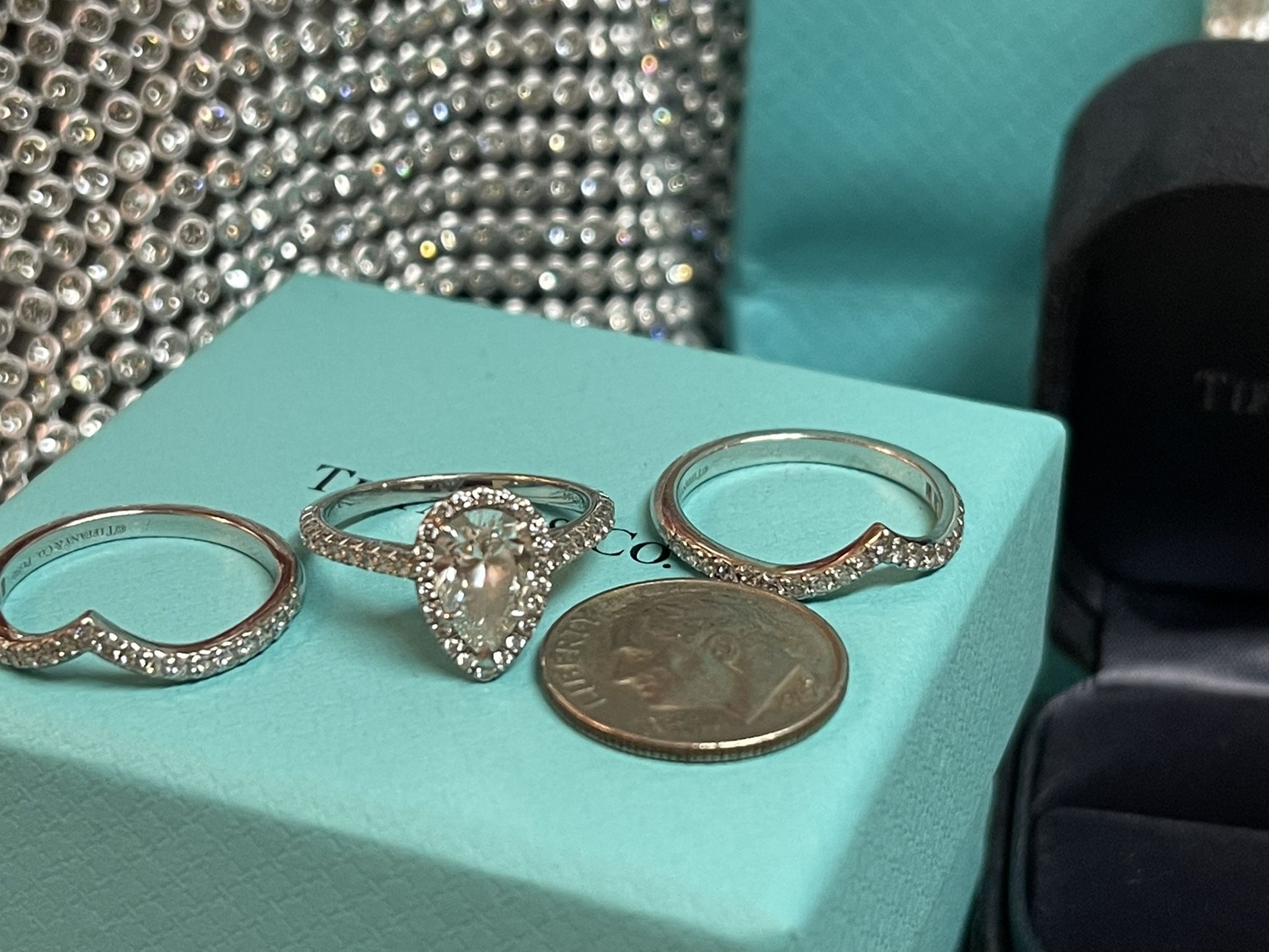 Tiffany’s Wedding Ring And Bands