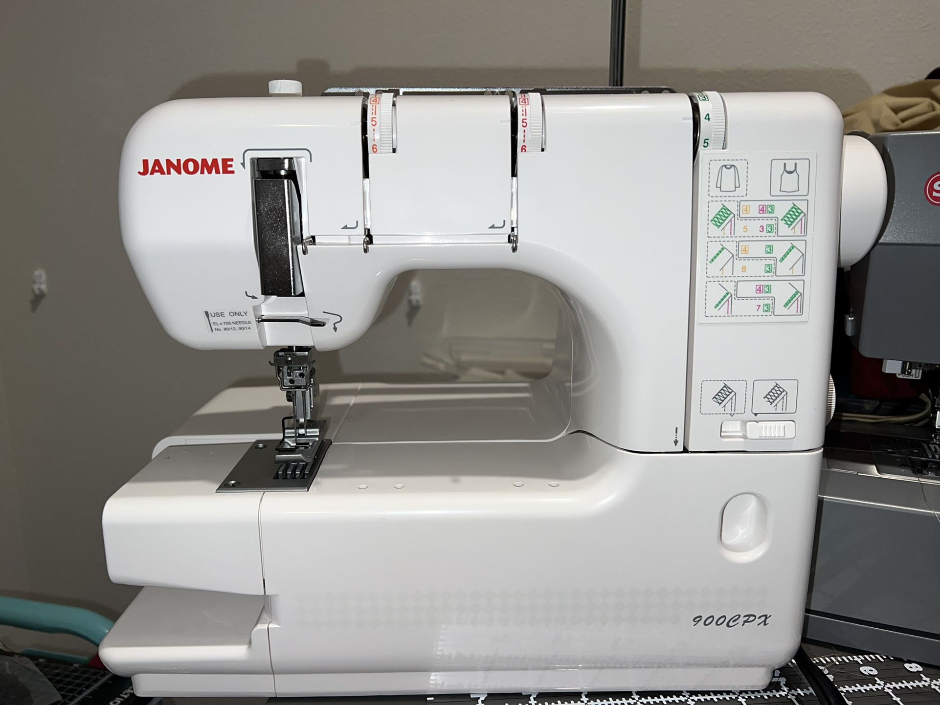 JANOME Overlock Stitch Machine