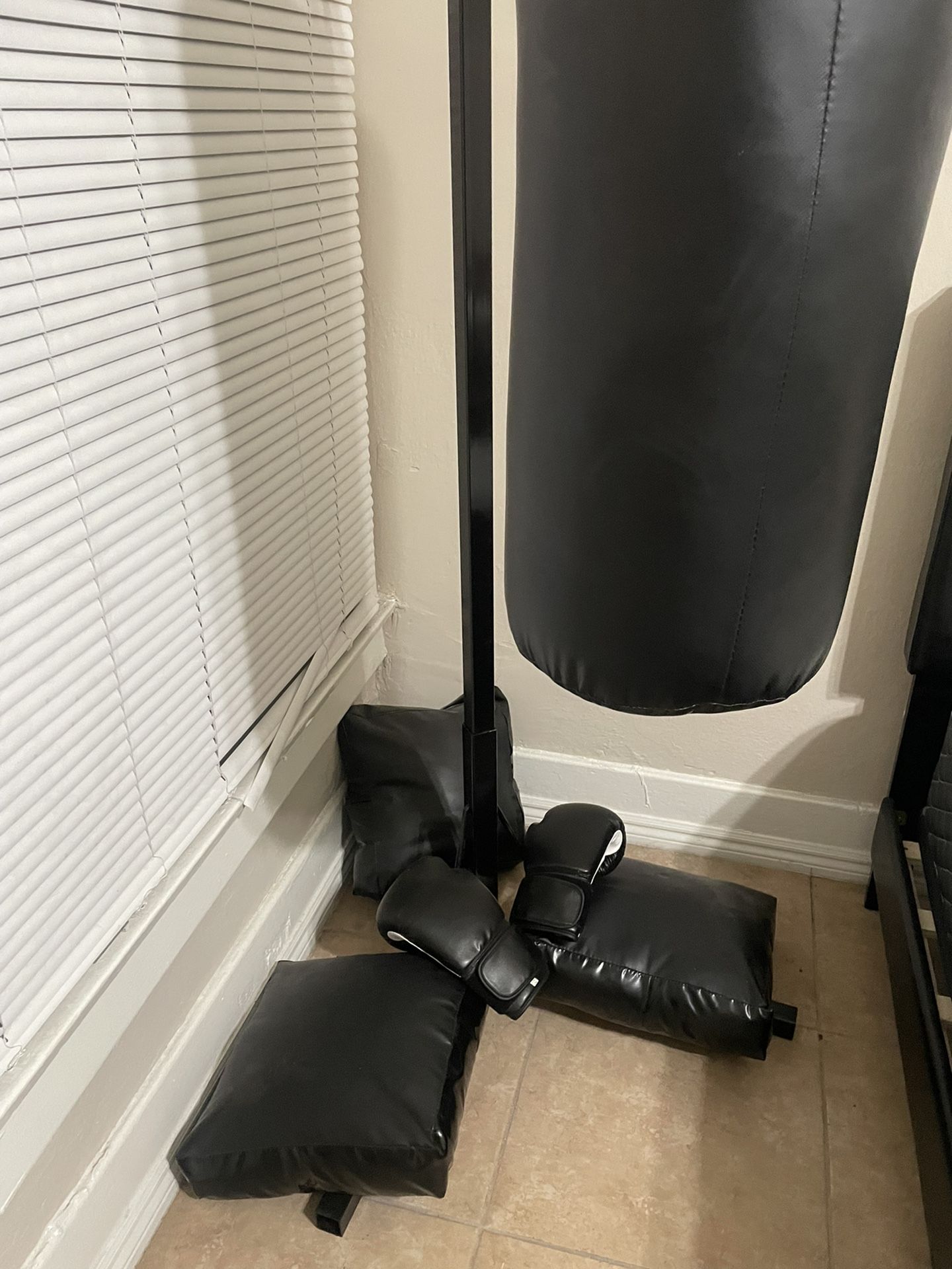 Punching Bag & Gloves