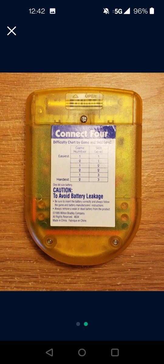 Connect Four, Electronic