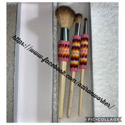 Native American Beaded Makeup Brush 3 Thumbnail