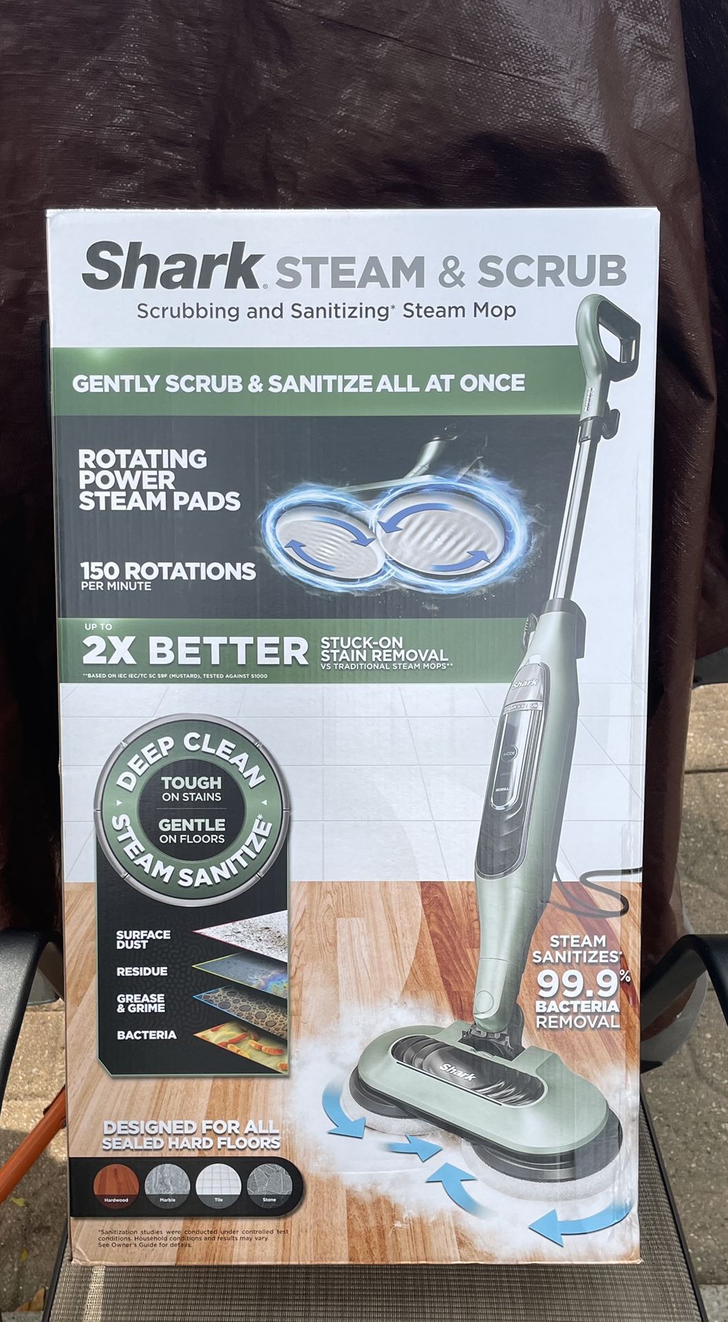 Shark Steam & Scrub All-in-One Hard Floor Steam Mop