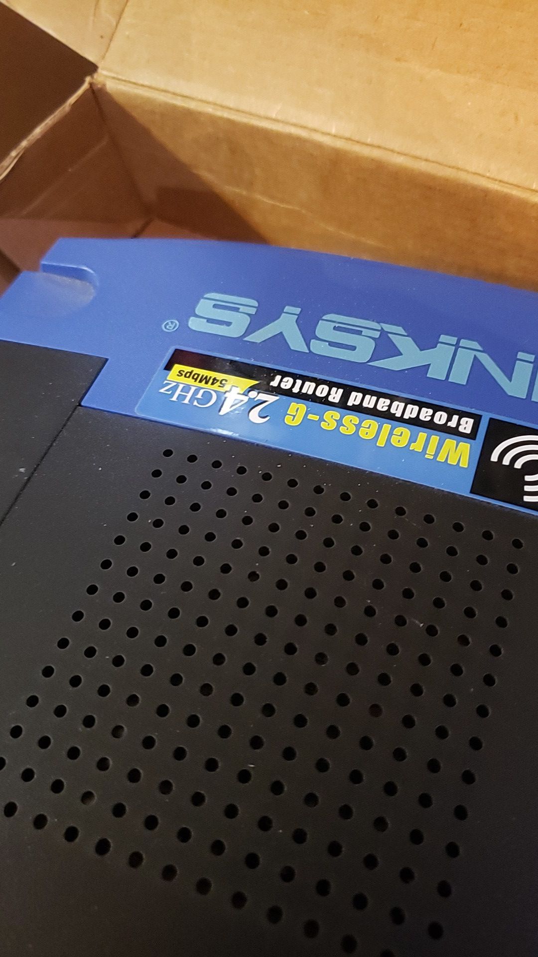 Linksys wireless broadband router