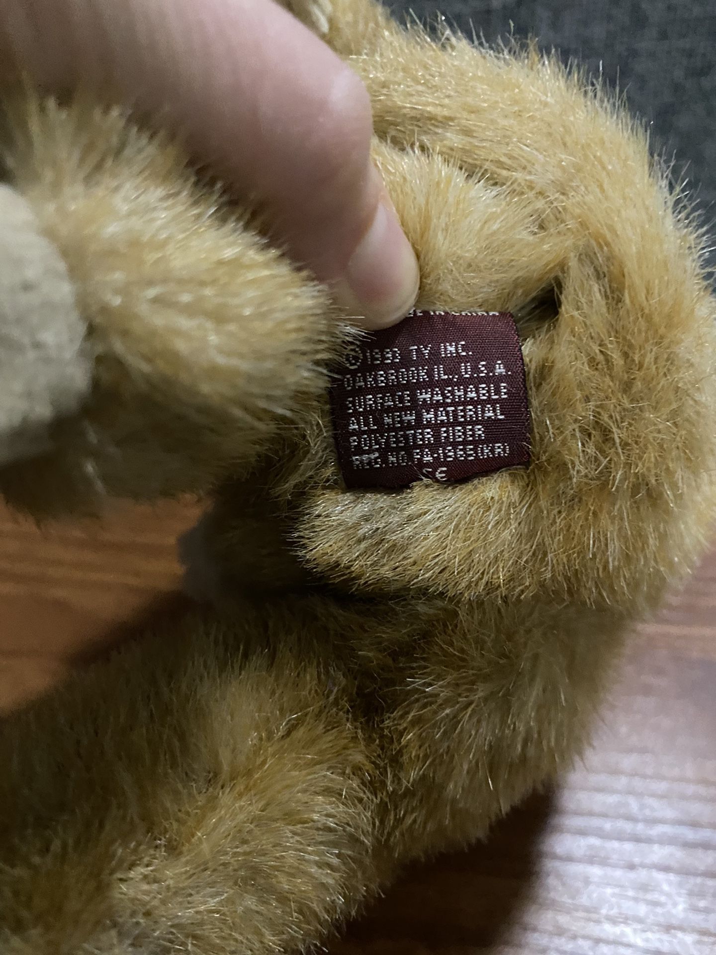 TY 1993 Morgan the Monkey - The Attic Treasure Collection
