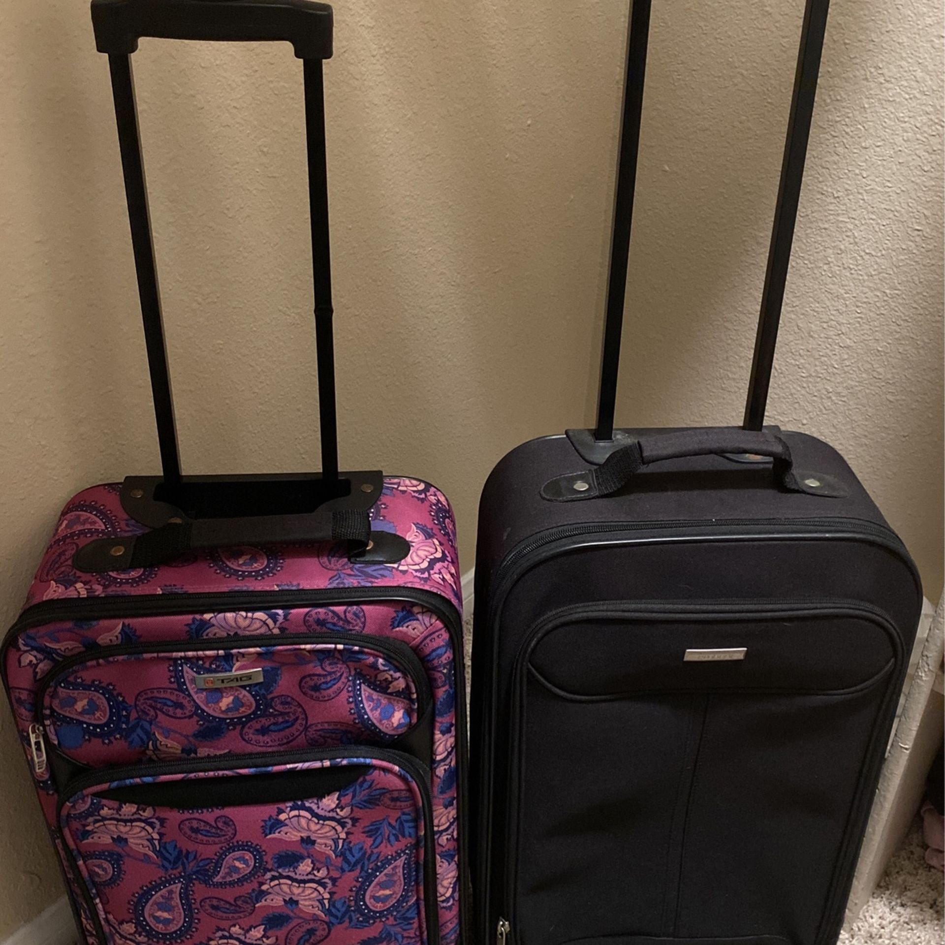 TAG / EMBARK SUITCASE / CARRY ON LUGGAGE TSA APPROVED FOR TRAVEL