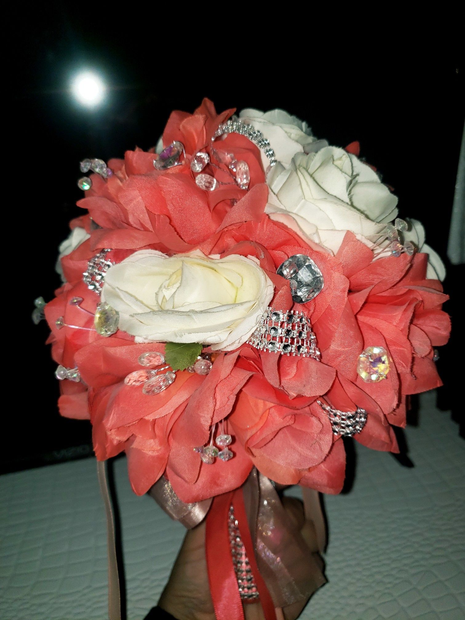 Wedding flower bouquet.